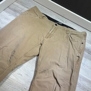 Off‎ The Grid Trailblazer Pants Men's Sz 40x32 Khaki Tan Hiking Outdoor